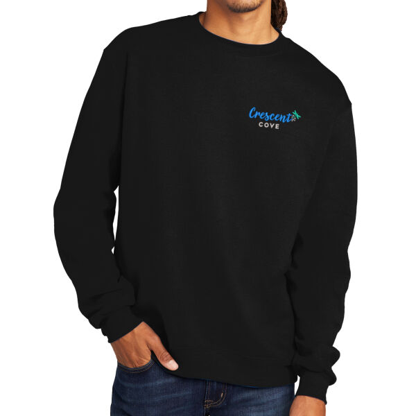 Champion Powerblend Crewneck Sweatshirt  - Embroidered Logo Thumbnail