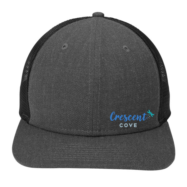 New Era Snapback Low Profile Trucker Cap - Embroidered Logo Thumbnail