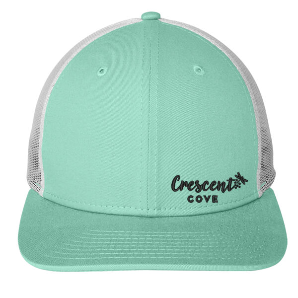 New Era Snapback Low Profile Trucker Cap - Embroidered Logo Thumbnail